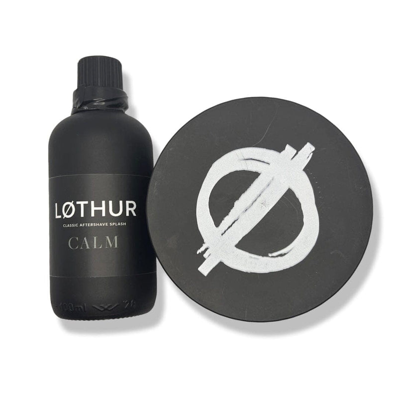 Calm Shaving Soap (V1) and Splash - by Løthur Grooming (Pre-Owned) Shaving Soap Murphy & McNeil Pre-Owned Shaving 
