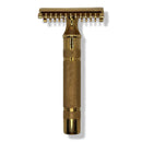 "New" Long Handle (1950's) Safety Razor (Gold Replated) - by Gillette (Pre-Owned) Safety Razor Murphy & McNeil Pre-Owned Shaving 