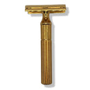 Fat Handle Tech Safety Razor (Gold Replated) - by Gillette (Pre-Owned) Safety Razor Murphy & McNeil Pre-Owned Shaving 
