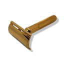 Fat Handle Tech Safety Razor (Gold Replated) - by Gillette (Pre-Owned) Safety Razor Murphy & McNeil Pre-Owned Shaving 