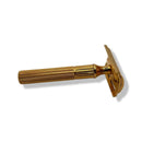 Fat Handle Tech Safety Razor (Gold Replated) - by Gillette (Pre-Owned) Safety Razor Murphy & McNeil Pre-Owned Shaving 