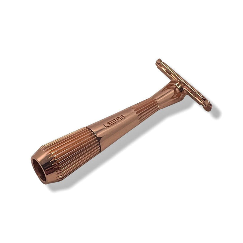 The Twig Single Edge Safety Razor (Rose Gold) - by LEAF (Pre-Owned) Safety Razor Murphy & McNeil Pre-Owned Shaving 