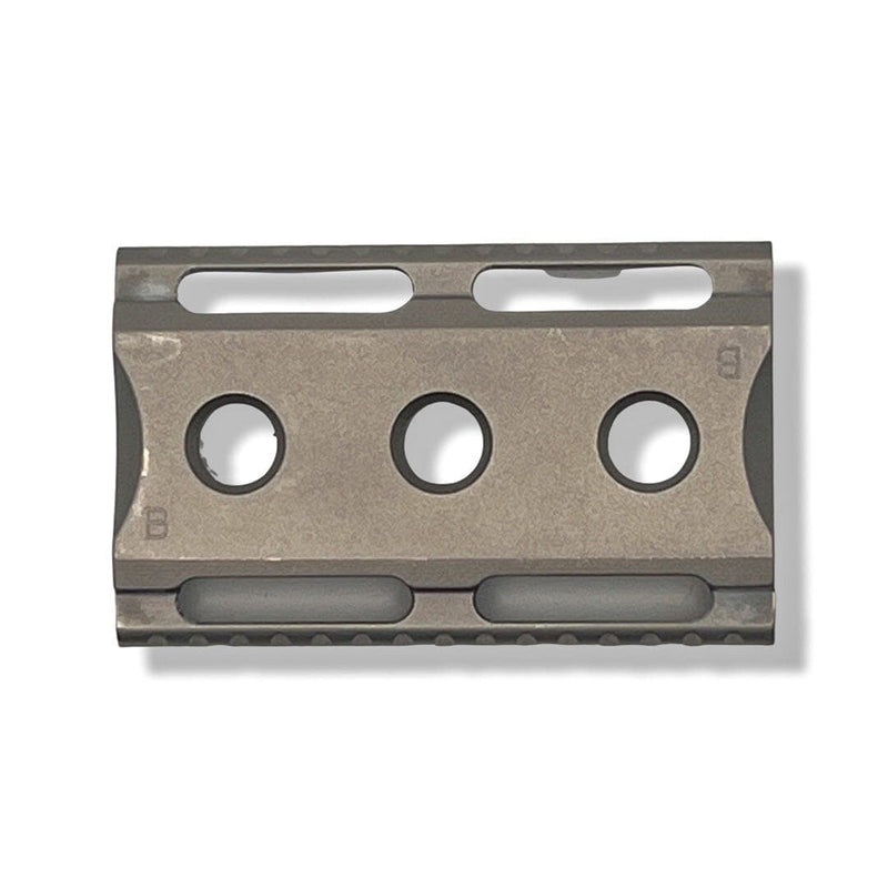 Christopher Bradley Solid Bar Razor Base Plate (Stainless Steel - see options) - by Karve (Pre-Owned) Safety Razor Murphy & McNeil Pre-Owned Shaving 
