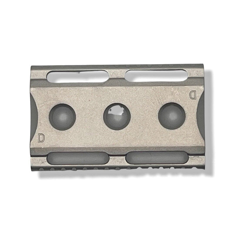 Christopher Bradley Solid Bar Razor Base Plate (Stainless Steel - see options) - by Karve (Pre-Owned) Safety Razor Murphy & McNeil Pre-Owned Shaving 