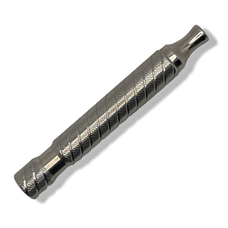 TRH7 Barber Pole Safety Razor Handle (Polished Stainless Steel) - by Timeless Razors (Pre-Ownedd) Safety Razor Murphy & McNeil Pre-Owned Shaving 