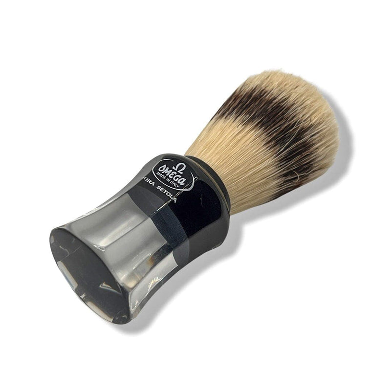 Banded Boar Shaving Brush (31064) - by Omega (Pre-Owned) Shaving Brush Murphy & McNeil Pre-Owned Shaving 