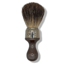 Black Badger Shaving Brush with Stand (6557.15) - by Omega (Pre-Owned) Shaving Brush Murphy & McNeil Pre-Owned Shaving 