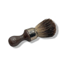 Black Badger Shaving Brush with Stand (6557.15) - by Omega (Pre-Owned) Shaving Brush Murphy & McNeil Pre-Owned Shaving 