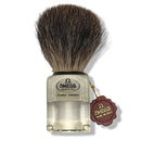 Black Badger 22mm Shaving Brush (Clear, 6187) - by Omega (Pre-Owned) Shaving Brush Murphy & McNeil Pre-Owned Shaving 