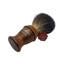 Black Badger 24mm Shaving Brush (Wood, 6191) - by Omega (Pre-Owned) Shaving Brush Murphy & McNeil Pre-Owned Shaving 