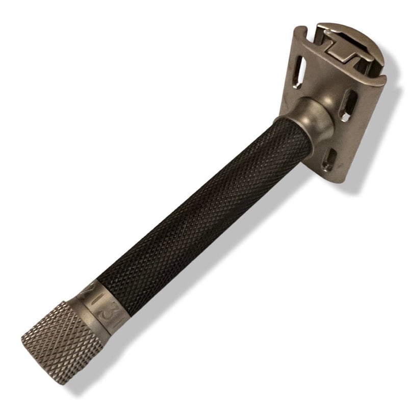 Parker Variant Adjustable Razor (Graphite) - by Parker (Pre-Owned) Safety Razor Murphy & McNeil Pre-Owned Shaving 