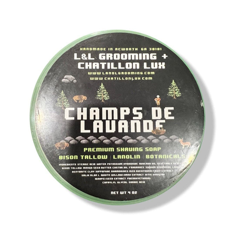 Champs de Lavande Shaving Soap (L+L Base) - by Declaration Grooming (Pre-Owned) Shaving Soap Murphy & McNeil Pre-Owned Shaving 