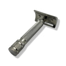 BBS Standard Stainless Steel Safety Razor with Barber Handle - by Razorock (Pre-Owned) Safety Razor Murphy & McNeil Pre-Owned Shaving 