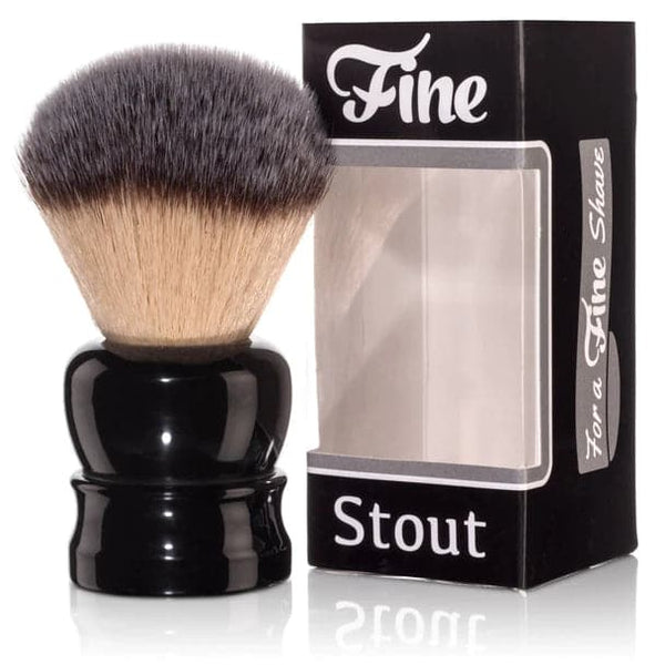 Stout Shave Brush (Black) - by Fine Accoutrements Shaving Brush Murphy and McNeil Store 