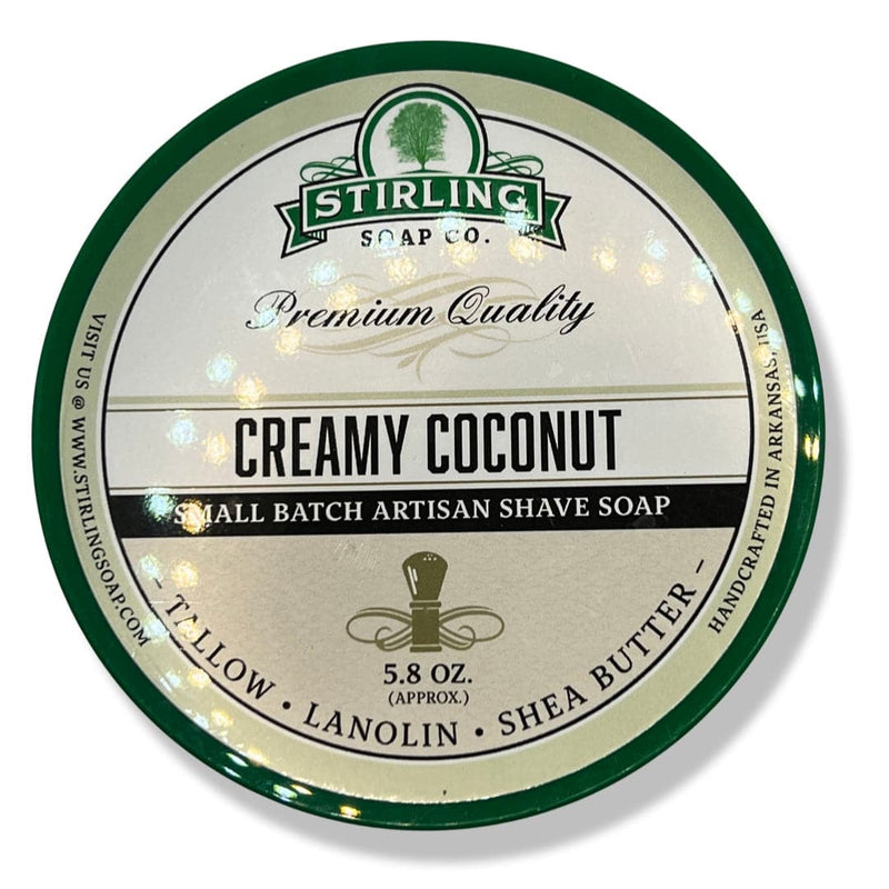Creamy Coconut Shaving Soap - by Stirling Soap Co (Pre-Owned) Shaving Cream Murphy & McNeil Pre-Owned Shaving 