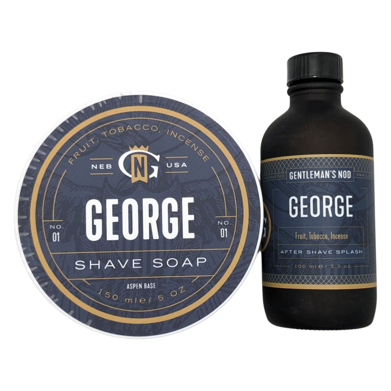 George Shaving Soap and Splash - by Gentleman's Nod (Used) Shaving Soap MM Consigns (JC) 