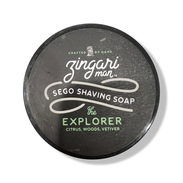 The Explorer Shaving Soap (Sego Base) - by Zingari Man (Pre-Owned) Shaving Soap Murphy & McNeil Pre-Owned Shaving 