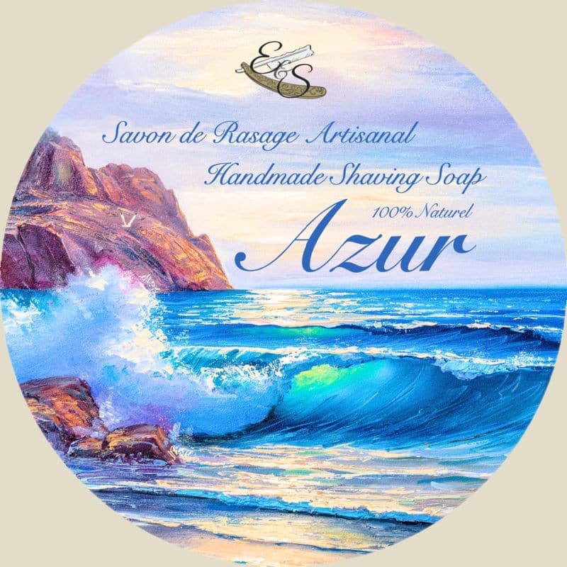 Azure Tallow Shaving Soap - by E&S Rasage Traditionnel Shaving Soap Murphy and McNeil Store 