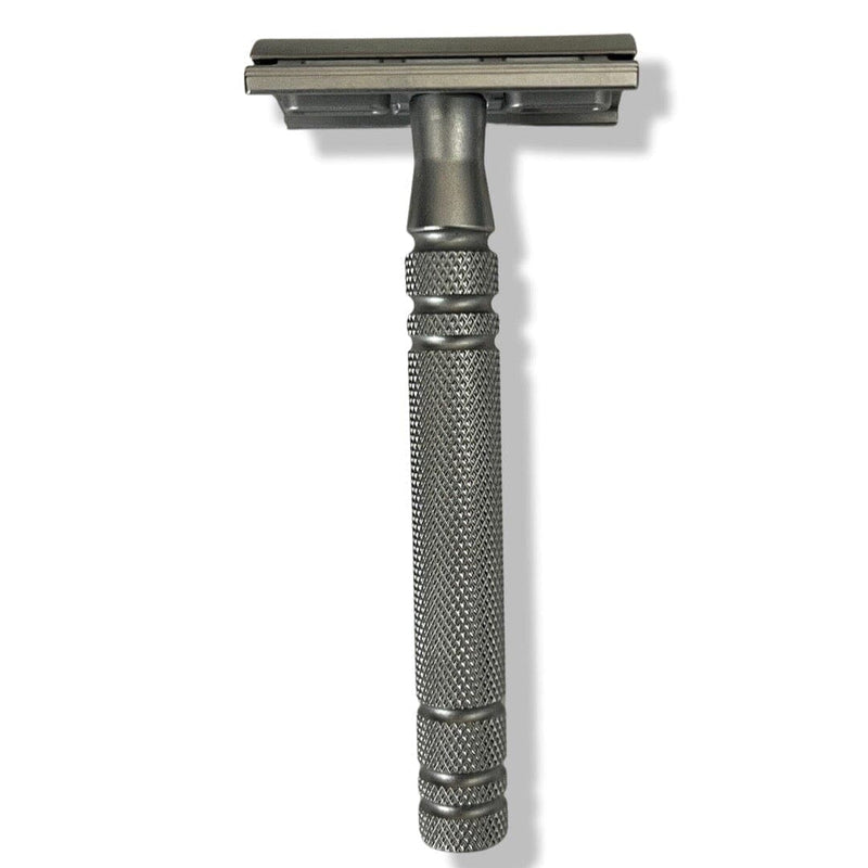 AS-D2 All-Stainless Safety Razor - by Feather (Pre-Owned) Safety Razor Murphy & McNeil Pre-Owned Shaving 
