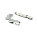 Game Changer 0.68P Open Comb Stainless Steel Safety Razor with Bulldog Handle - by Razorock (Pre-Owned) Safety Razor Murphy & McNeil Pre-Owned Shaving 