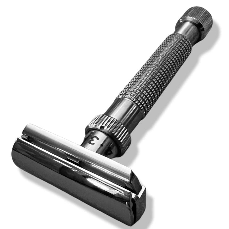 Ambassador XL Polished Stainless Steel Safety Razor - by Rex Supply Co. (Pre-Owned) Safety Razor Murphy & McNeil Pre-Owned Shaving 