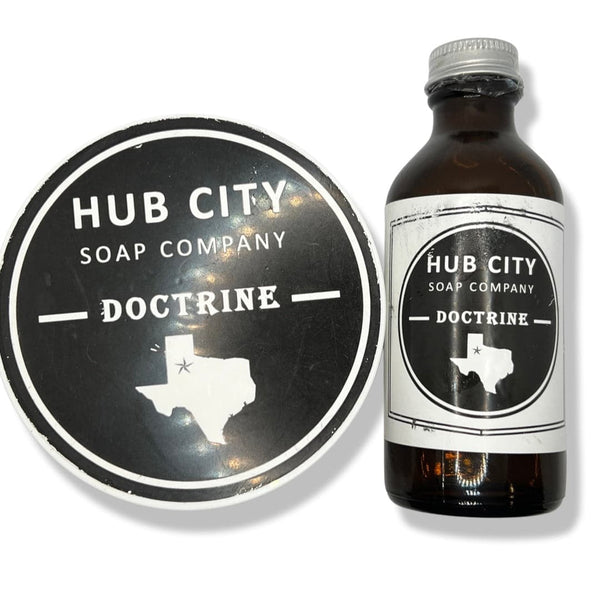Doctrine Shaving Soap and Aftershave Splash - by Hub City Soap Company (Pre-Owned) Shaving Soap Murphy & McNeil Pre-Owned Shaving 