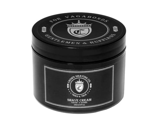 Crown Shaving Co. Shave Cream (choose size) Shaving Cream Murphy and McNeil Store 8oz Jar 
