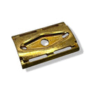 Fat Tech Gold Tone Safety Razor (1946-1950) with Case - by Gillette (Vintage Pre-Owned) Safety Razor Murphy & McNeil Pre-Owned Shaving 