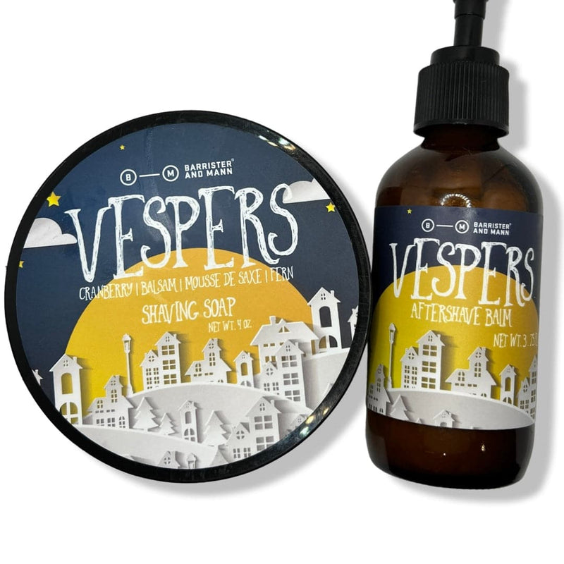 Vespers Shaving Soap (Omnibus) and Balm - by Barrister and Mann (Pre-Owned) Shaving Soap Murphy & McNeil Pre-Owned Shaving 