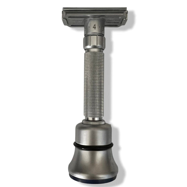 Flexi Adjustable Safety Razor with Stand - by Pearl Shaving (Pre-Owned) Safety Razor Murphy & McNeil Pre-Owned Shaving 