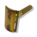 Fat Tech Gold Tone Safety Razor (1946-1950) with Case - by Gillette (Vintage Pre-Owned) Safety Razor Murphy & McNeil Pre-Owned Shaving 