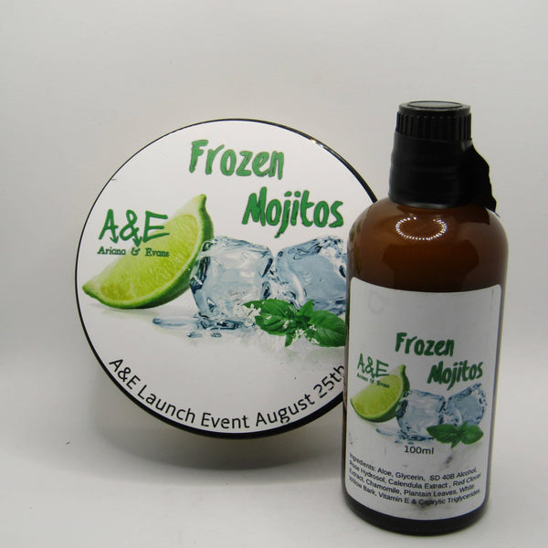 Frozen Mojitos Shaving Soap and Aftershave Splash - by Ariana & Evans (Pre-Owned) Soap and Aftershave Bundle Murphy & McNeil Pre-Owned Shaving 