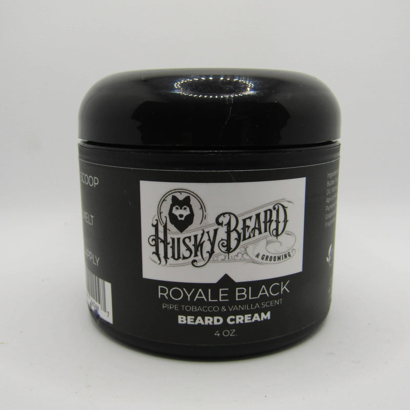 Royale Black Beard Cream - by Husky Beard (Pre-Owned) Beard Balms & Butters Murphy & McNeil Pre-Owned Shaving 