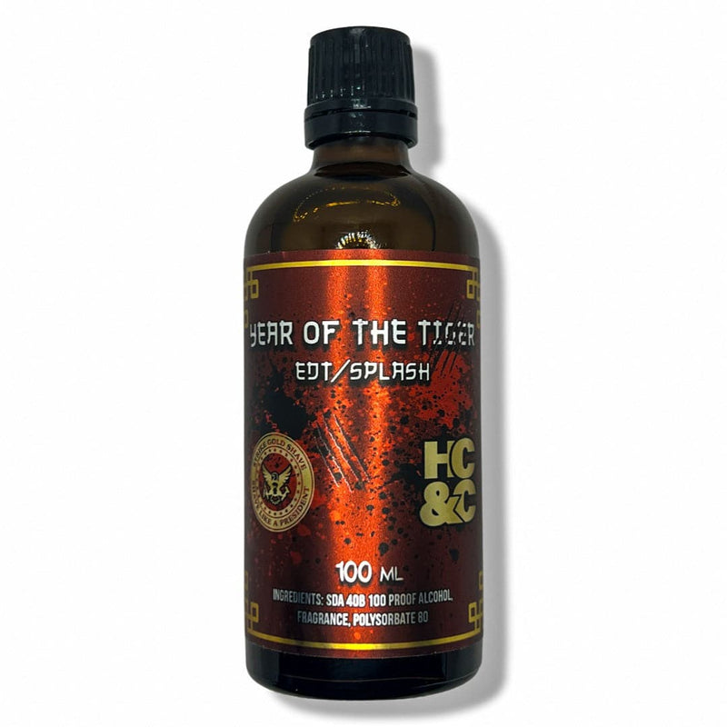 Year of the Tiger Aftershave Splash / EDT Cologne (100ml) - by Hendrix Classics & Co Aftershave Murphy and McNeil Store 