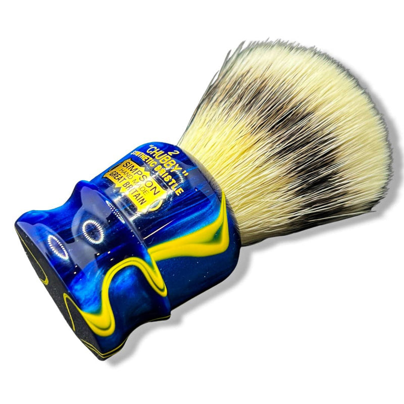 LE Royal Pearl Chubby 2 Synthetic Shaving Brush, (CH2) - by Simpsons (Pre-Owned) Shaving Brush Murphy & McNeil Pre-Owned Shaving 