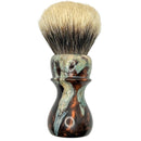 Hybrid Resin and Wood Shaving Brush (26mm Badger) - by Sawdust Creation Studios (Pre-Owned) Shaving Brush Murphy & McNeil Pre-Owned Shaving 
