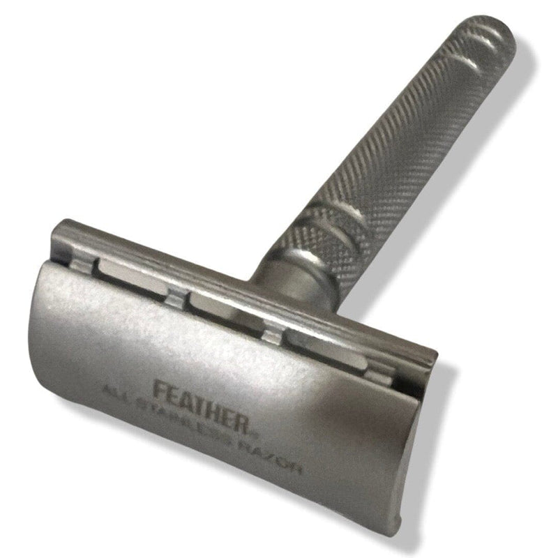 Sfx Razor AS-D2 All-Stainless Safety Razor with Stand - by Feather (Pre-Owned)