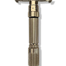 Fatboy Adjustable Razor (Code G1 - 1961 - Re-Finished Nickel)- by Gillette (Vintage Pre-Owned) Safety Razor Murphy & McNeil Pre-Owned Shaving 