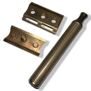 The Christopher Bradley Brass (Straight Bar - D) Safety Razor - by Karve (Pre-Owned) Safety Razor Murphy & McNeil Pre-Owned Shaving 