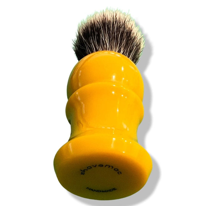 D01 Shape 167 Butterscotch Shaving Brush (Silvertip) - by Shavemac (Pre-Owned) Shaving Brush Murphy & McNeil Pre-Owned Shaving 