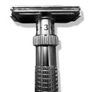 Ambassador XL Polished Stainless Steel Safety Razor - by Rex Supply Co. (Pre-Owned) Safety Razor Murphy & McNeil Pre-Owned Shaving 