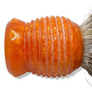 Orange Beehive Shaving Brush (30mm) with Hair Force One Knot - by Smilez for Milez (Pre_Owned) Shaving Brush Murphy & McNeil Pre-Owned Shaving 