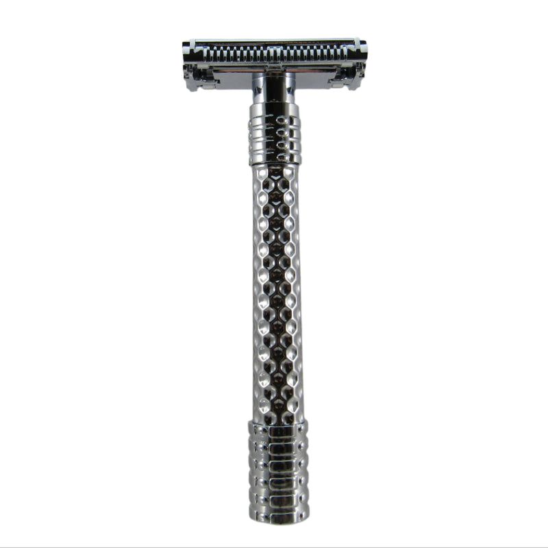 Baili Stepless Twist-to-Open Adjustable DE Razor (BD191) - by Stirling Soap Co. (Pre-Owned) Safety Razor Murphy & McNeil Pre-Owned Shaving 
