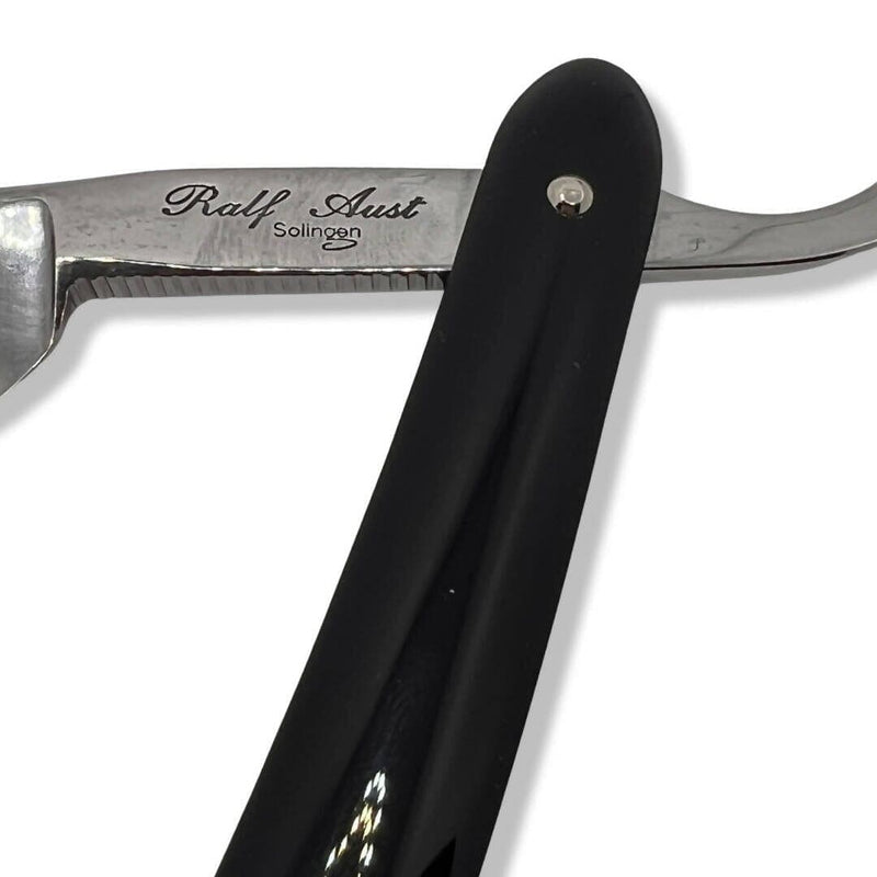 5/8" Round Tip Hollow Ground Straight Razor | Acrylic Scales - by Ralf Aust (Used) Straight Razor MM Consigns (CB) 