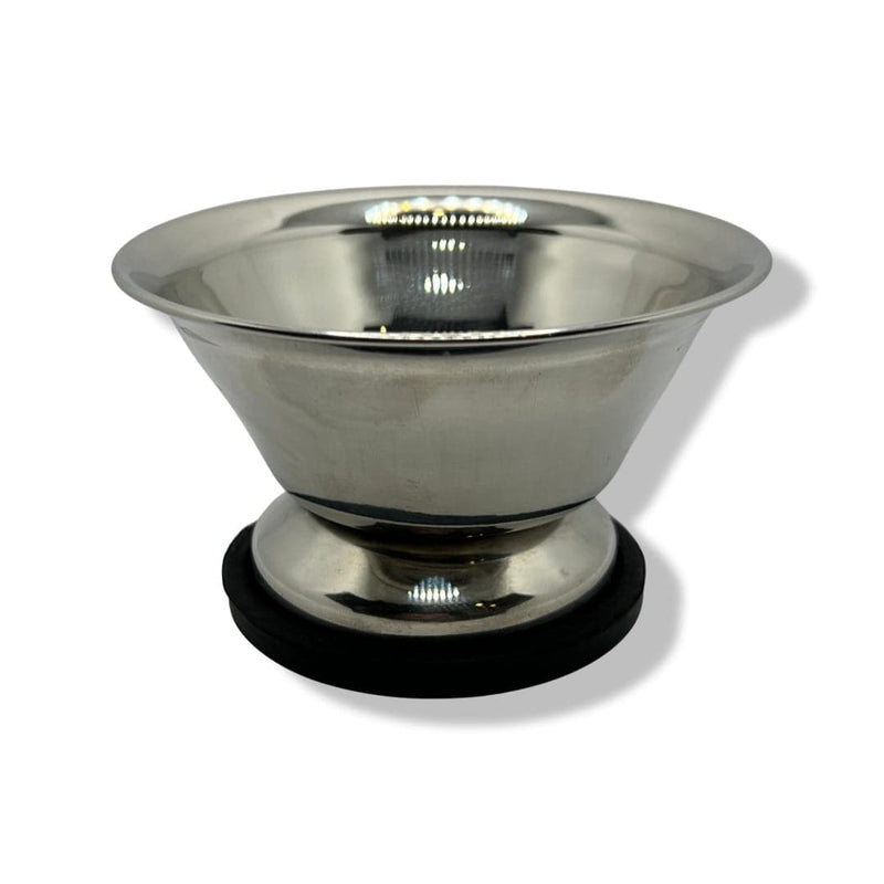 Large Stainless Steel Shaving Bowl (LGSTSB) - by Parker (Pre-Owned) Shaving Bowls and Mugs Murphy & McNeil Pre-Owned Shaving 