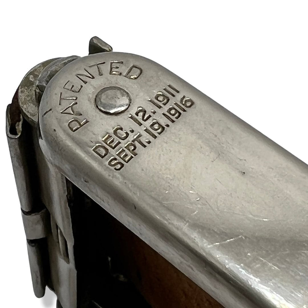 Vintage sharpener for safety razor blade SIEGER Klingenschärfer
