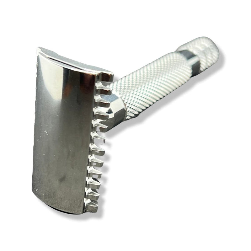 Game Changer 0.68P Open Comb Stainless Steel Safety Razor with Bulldog Handle - by Razorock (Pre-Owned) Safety Razor Murphy & McNeil Pre-Owned Shaving 
