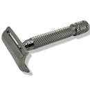 BBS Standard Stainless Steel Safety Razor with Barber Handle - by Razorock (Pre-Owned) Safety Razor Murphy & McNeil Pre-Owned Shaving 
