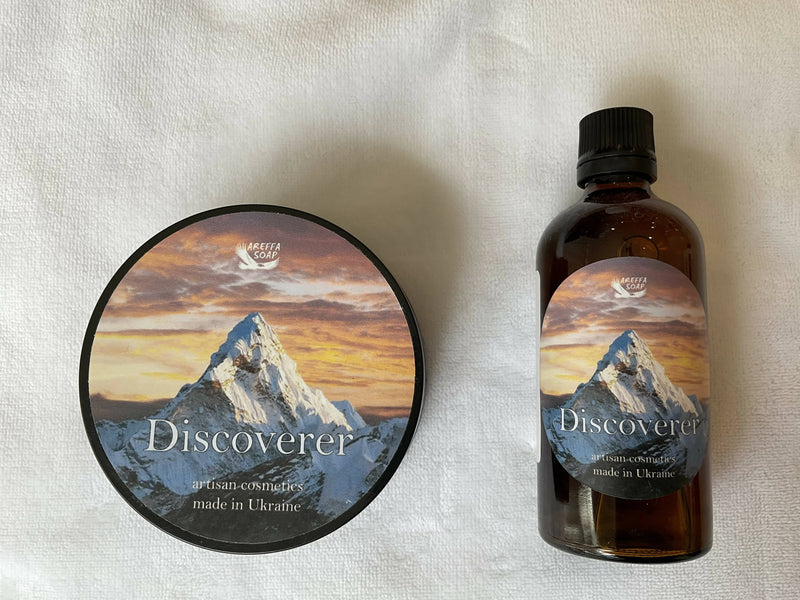 Areffa Soap Discoverer Soap & Splash Set Soap and Aftershave Bundle GSD Dad 