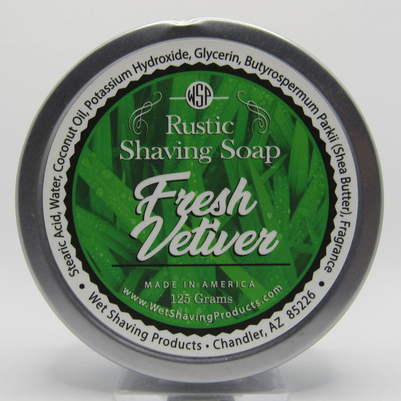 Fresh Vetiver Rustic Shaving Soap - by Wet Shaving Products (Pre-Owned) Shaving Soap Murphy & McNeil Pre-Owned Shaving 